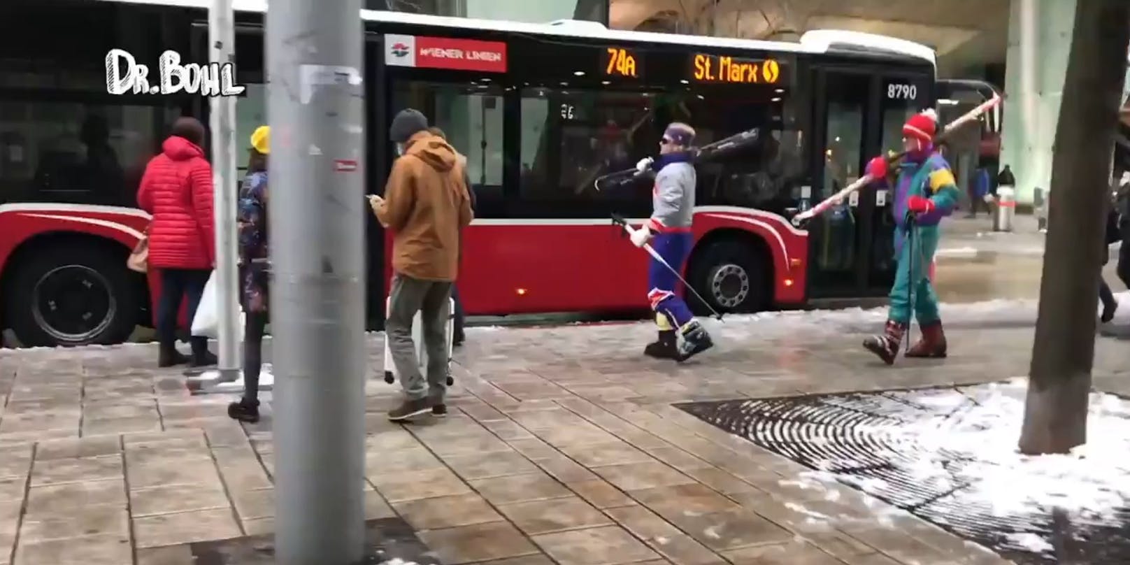 Ist das der Ski-Bus auf den Wienerberg?