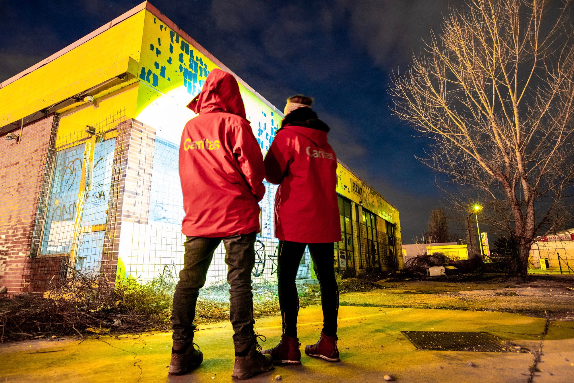 Die Caritas-Streetworker sind besonders im Winter gefordert.