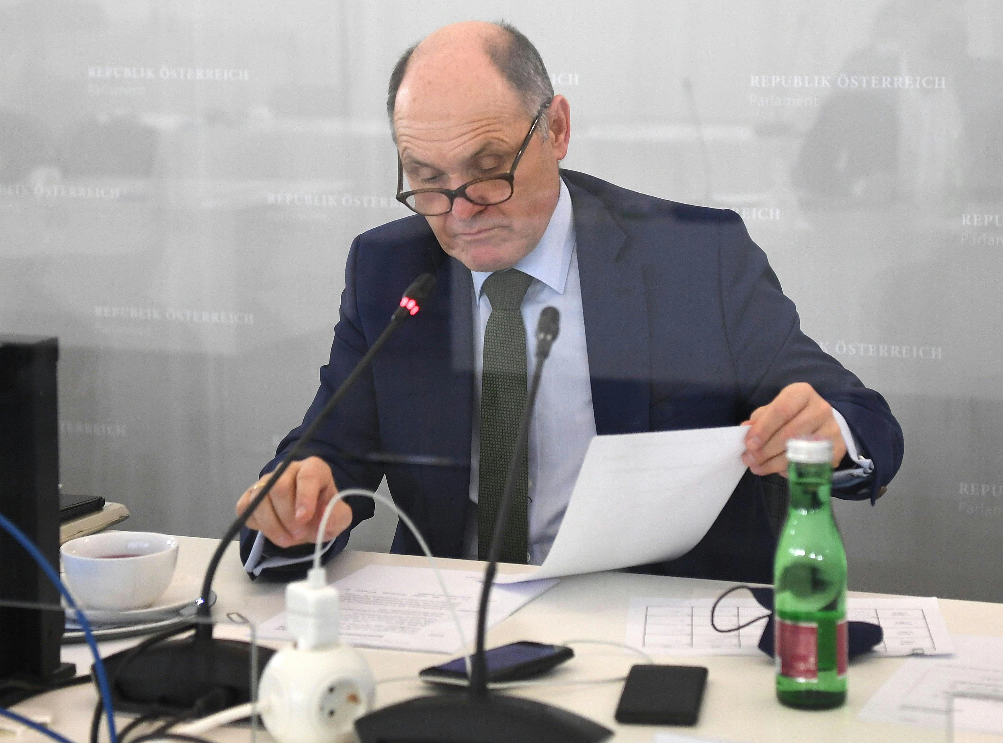 Der Vorsitzende des Ibiza-Untersuchungsausschusses Wolfgang Sobotka