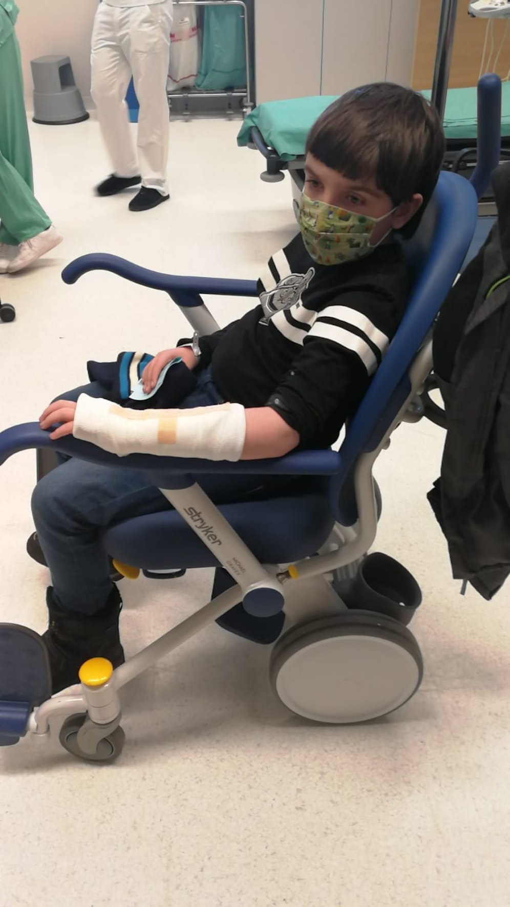 Der tapfere Pascal (11) im St. Pöltner Spital