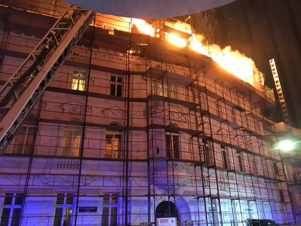 In Wien kam es zu einem Feuerwehreinsatz.