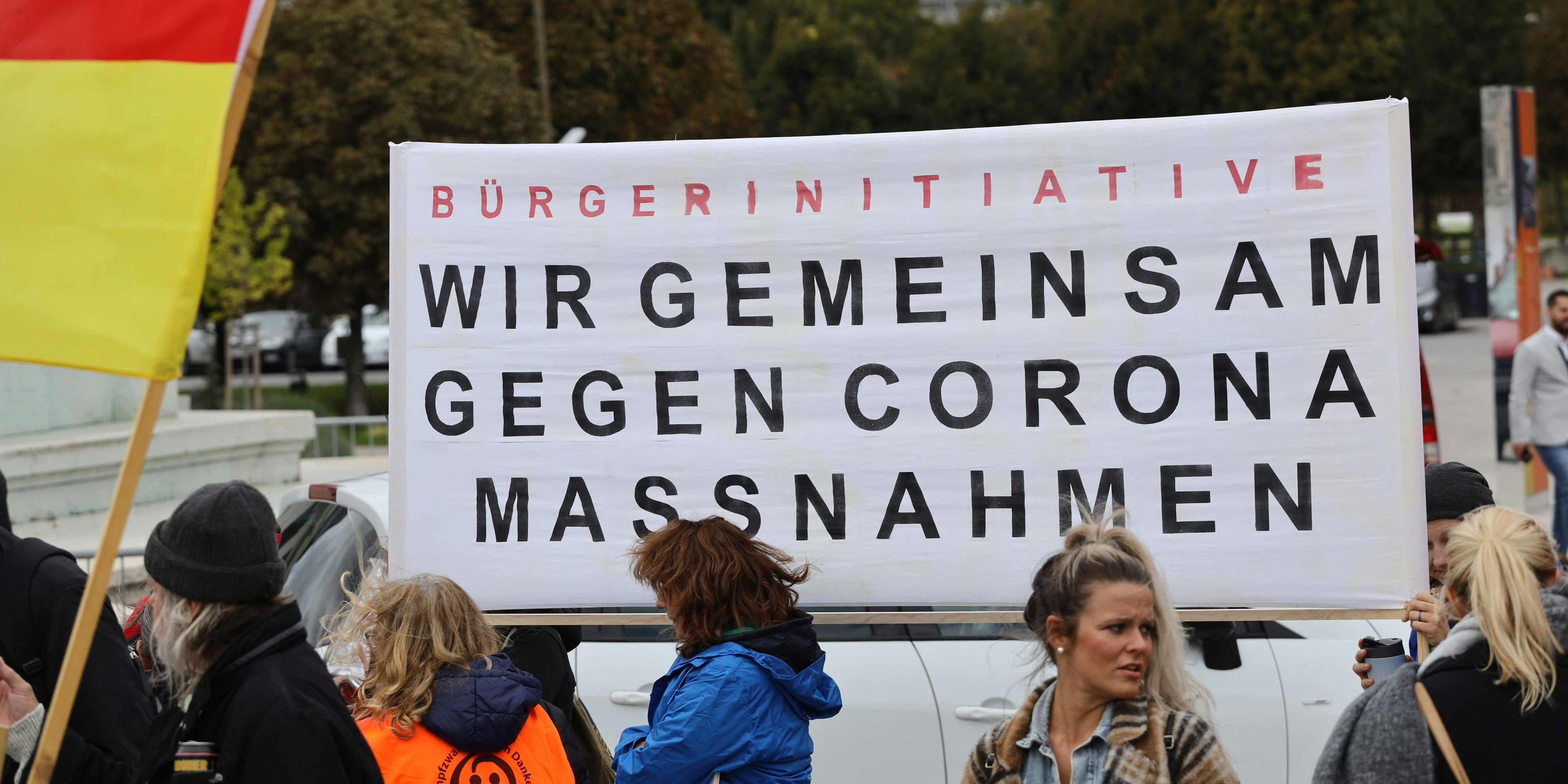 Demonstration Corona Wien