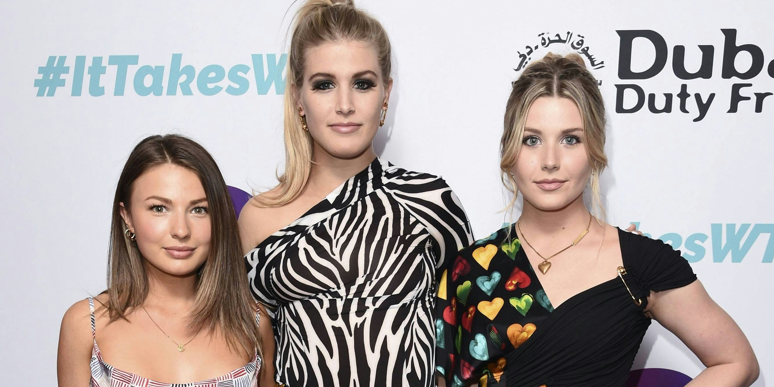 Beatrice Bouchard (rechts) spricht über ihr Verhältnis zu Genie Bouchard (Mitte). 