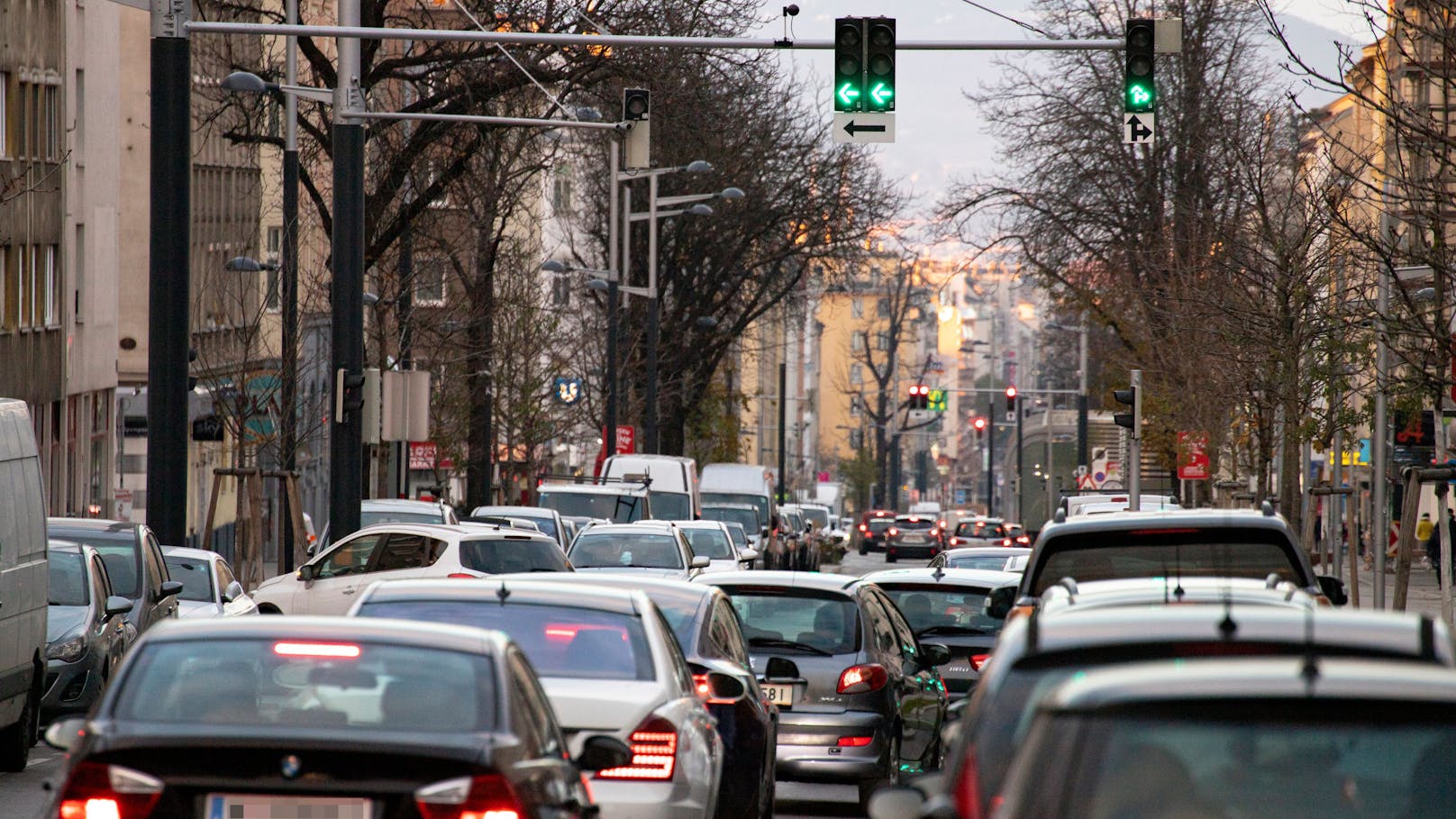 In Wien müssen Autofahrer mit Staus rechnen.