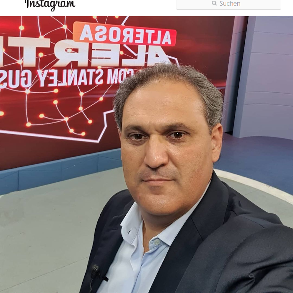 Der Moderator wollte das Gefahrenpotenzial des Coronavirus nicht wahrhaben.