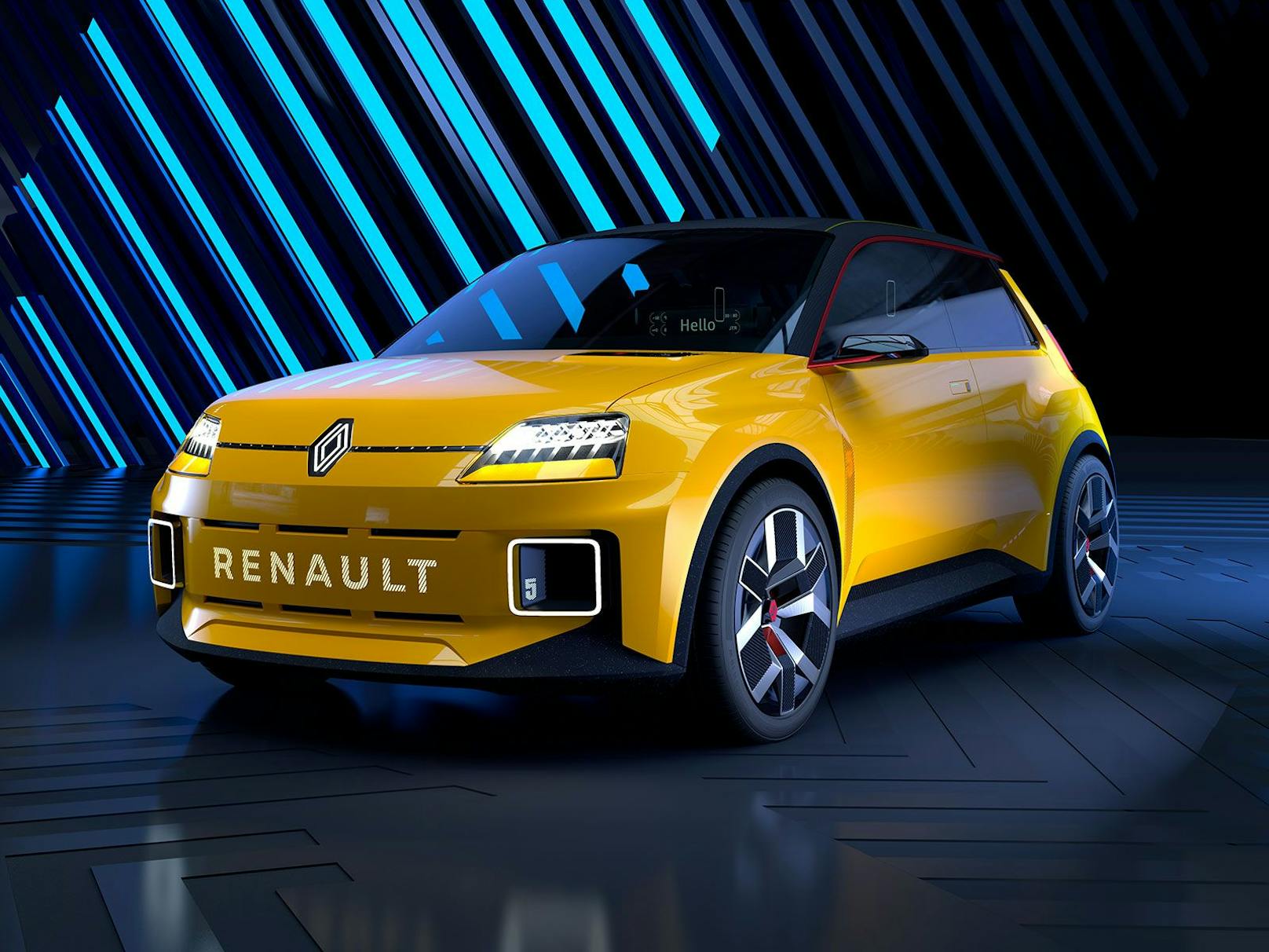 Retro-Look und Elektroantrieb für den zukünftigen Renault 5
