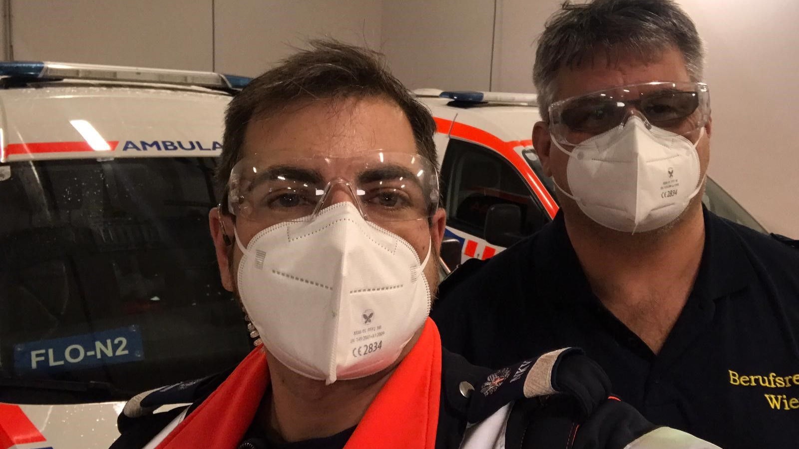 Sanitäter Gottfried H. und Notarzt Stergios F. wurden am Freitag zu Helden.