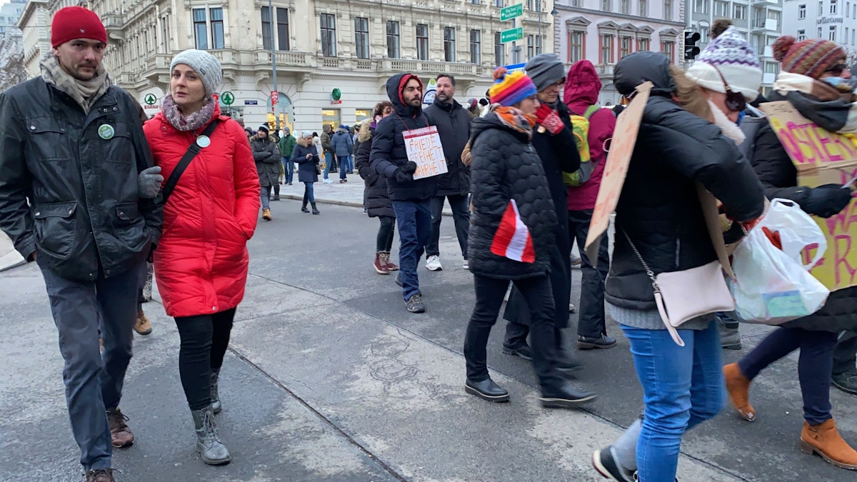 Anti-Corona-Demo Wien