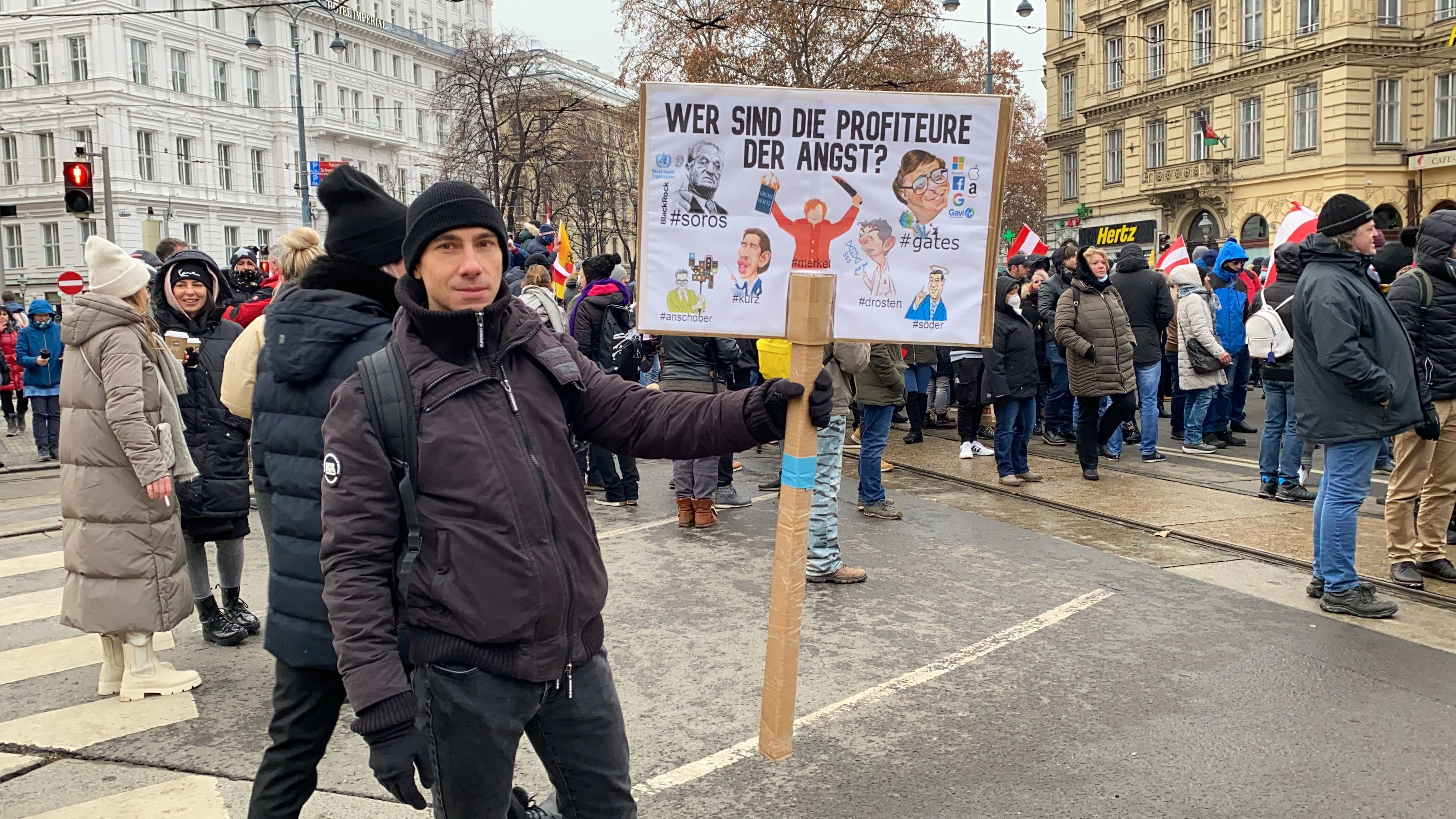 Anti-Corona-Demo Wien