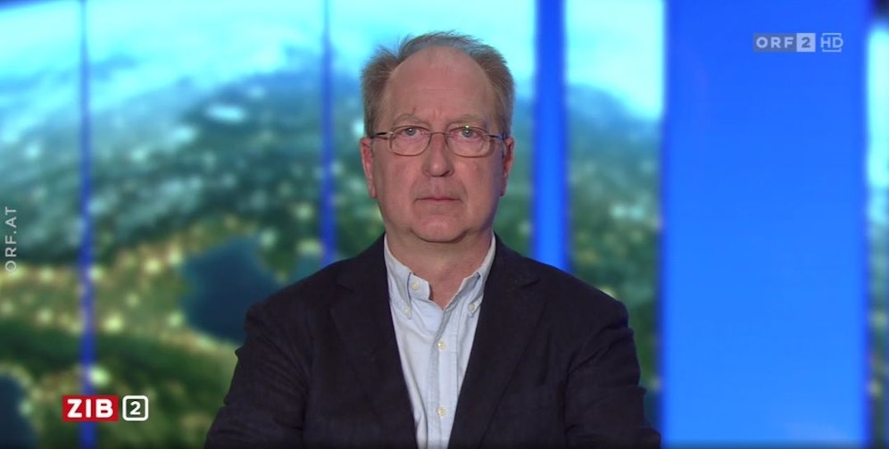 MedUni-Vizerektor Oswald Wagner in der Zib2, am 16. Jänner 2021.