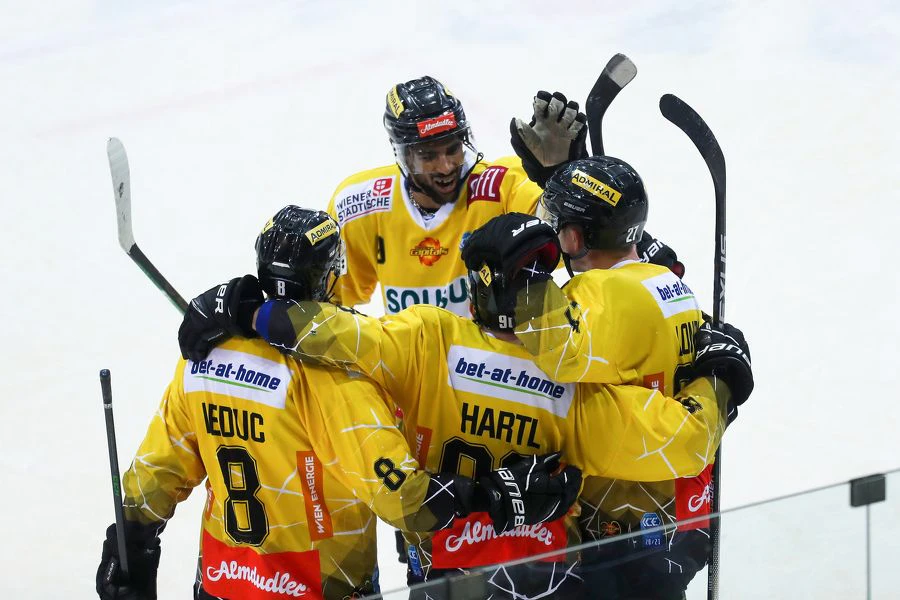 Jubel bei den spusu Capitals