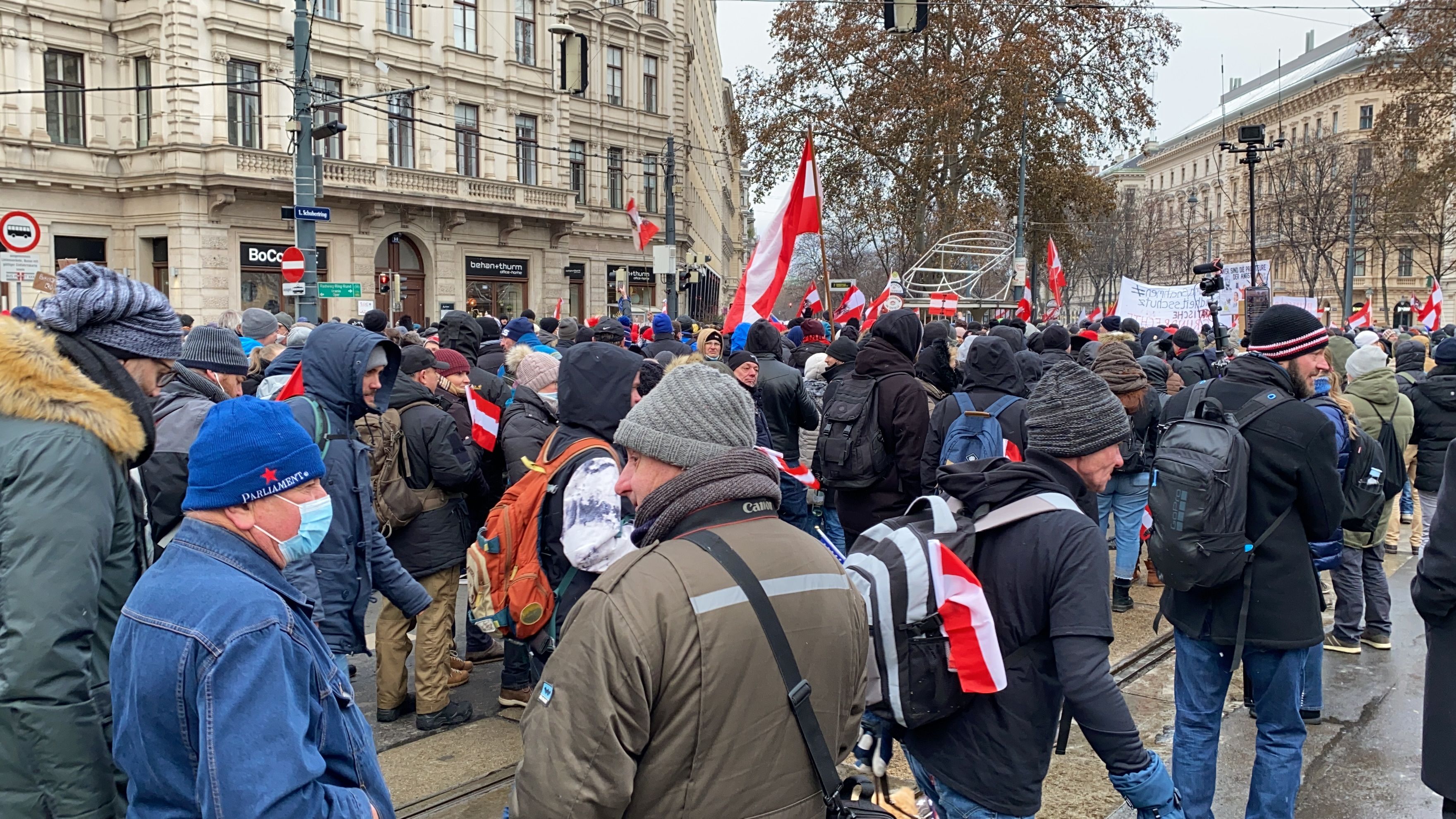 Anti-Corona-Demo Wien