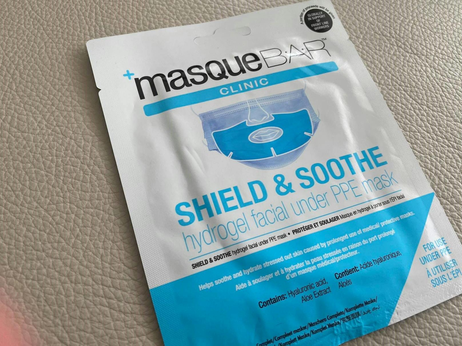 Die "Shield & Soothe" Maske von Masque ist heiß begehrt.