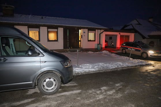 Der Tatort vom Tötungsdelikt in Aschach an der Steyr.