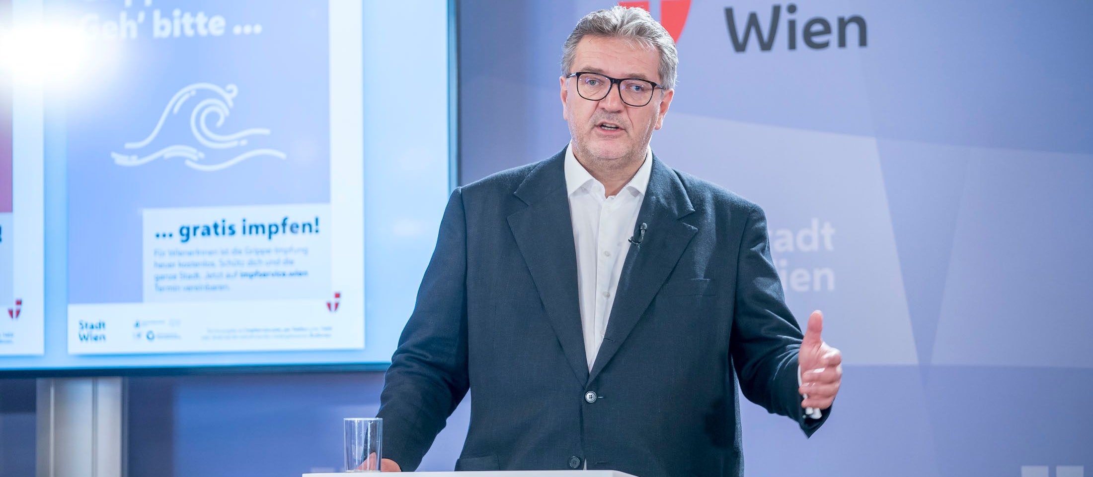 Gesundheitsstadtrat Peter Hacker 