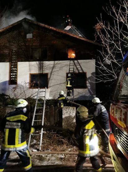 Die Wehren standen im Großeinsatz.