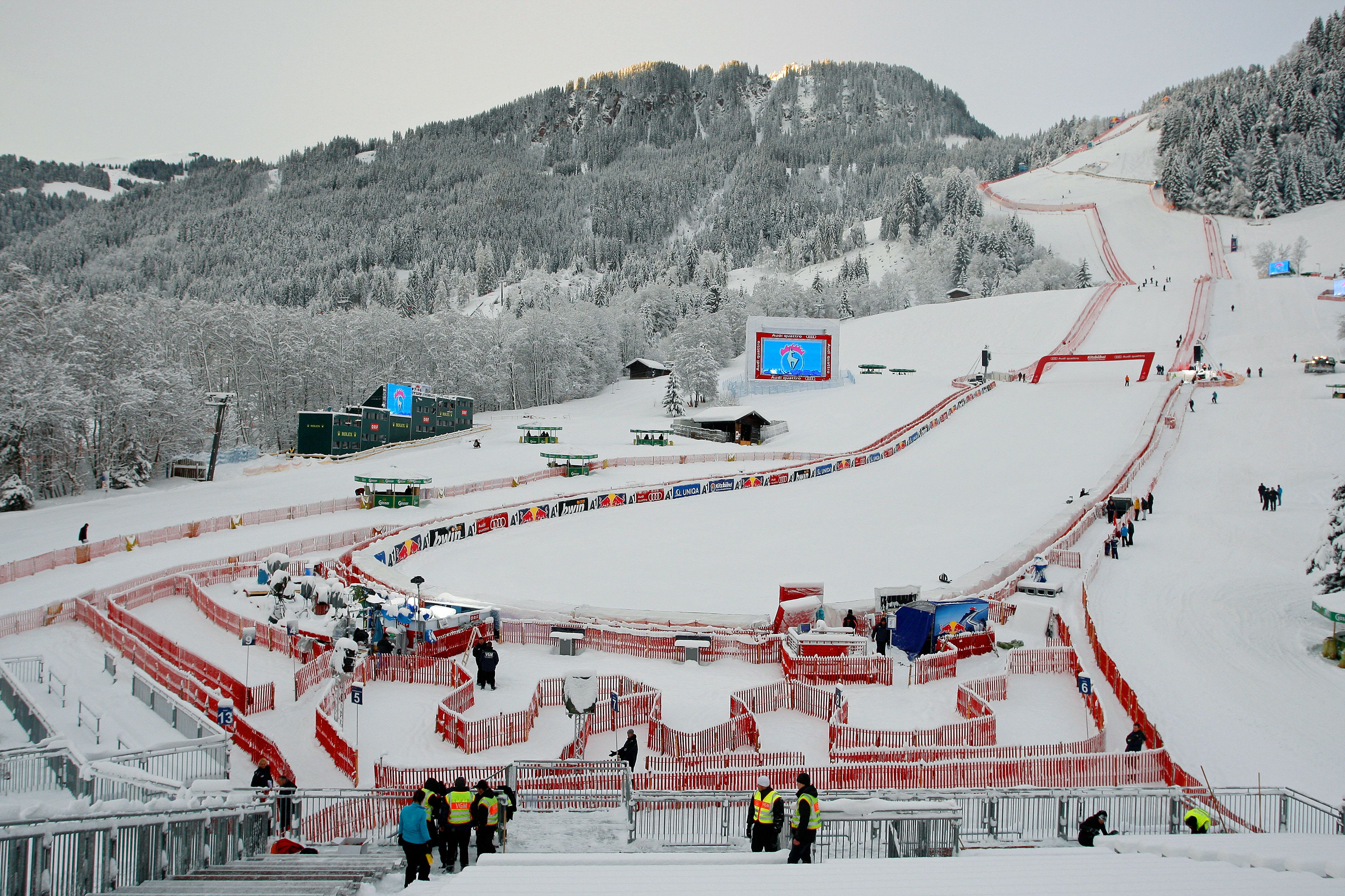 Die Hahnenkamm-Rennen finden heuer ohne Fans statt