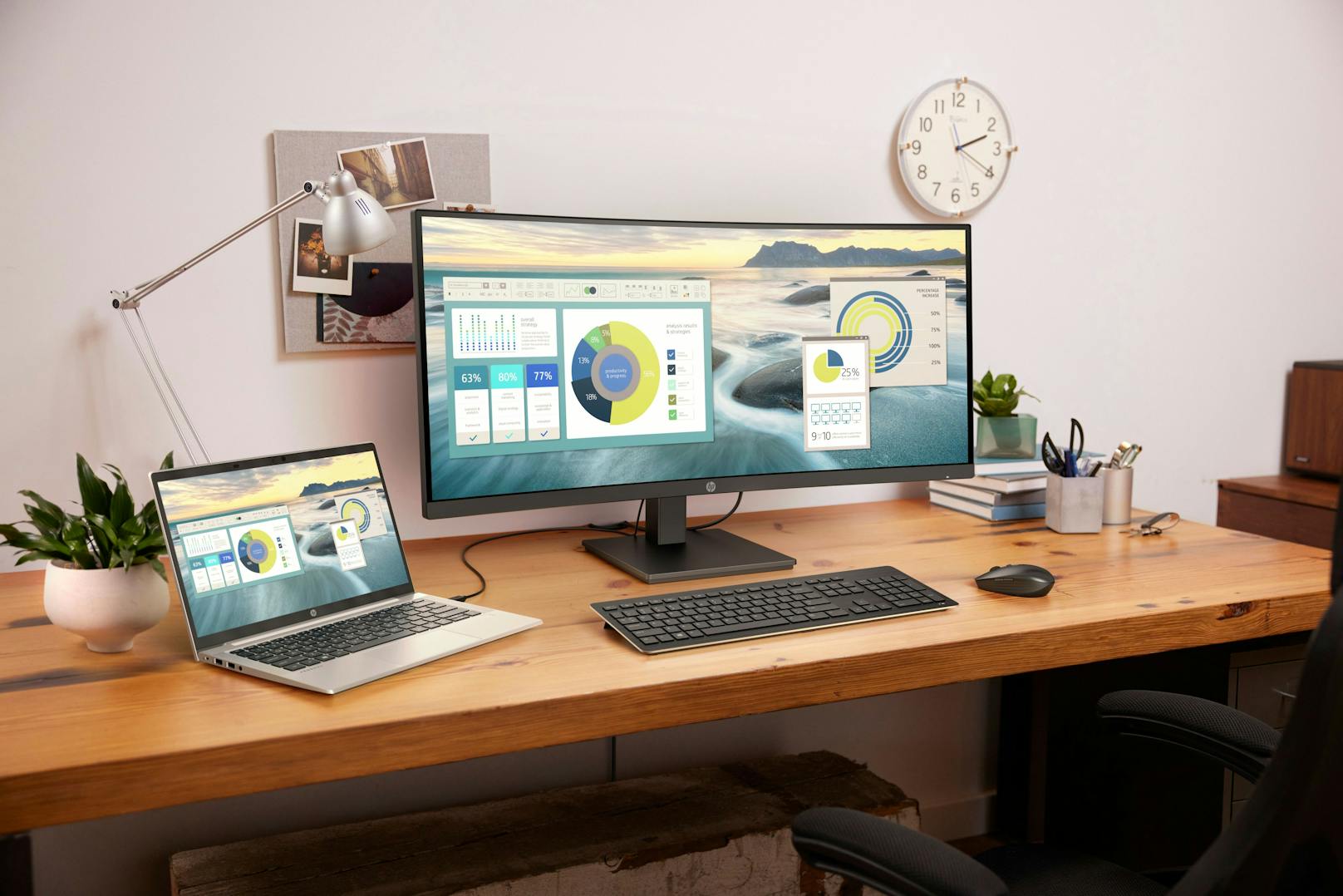 PC-Innovationen von HP für Hybrid Working gab es auf der virtuellen CES 2021 zu sehen.