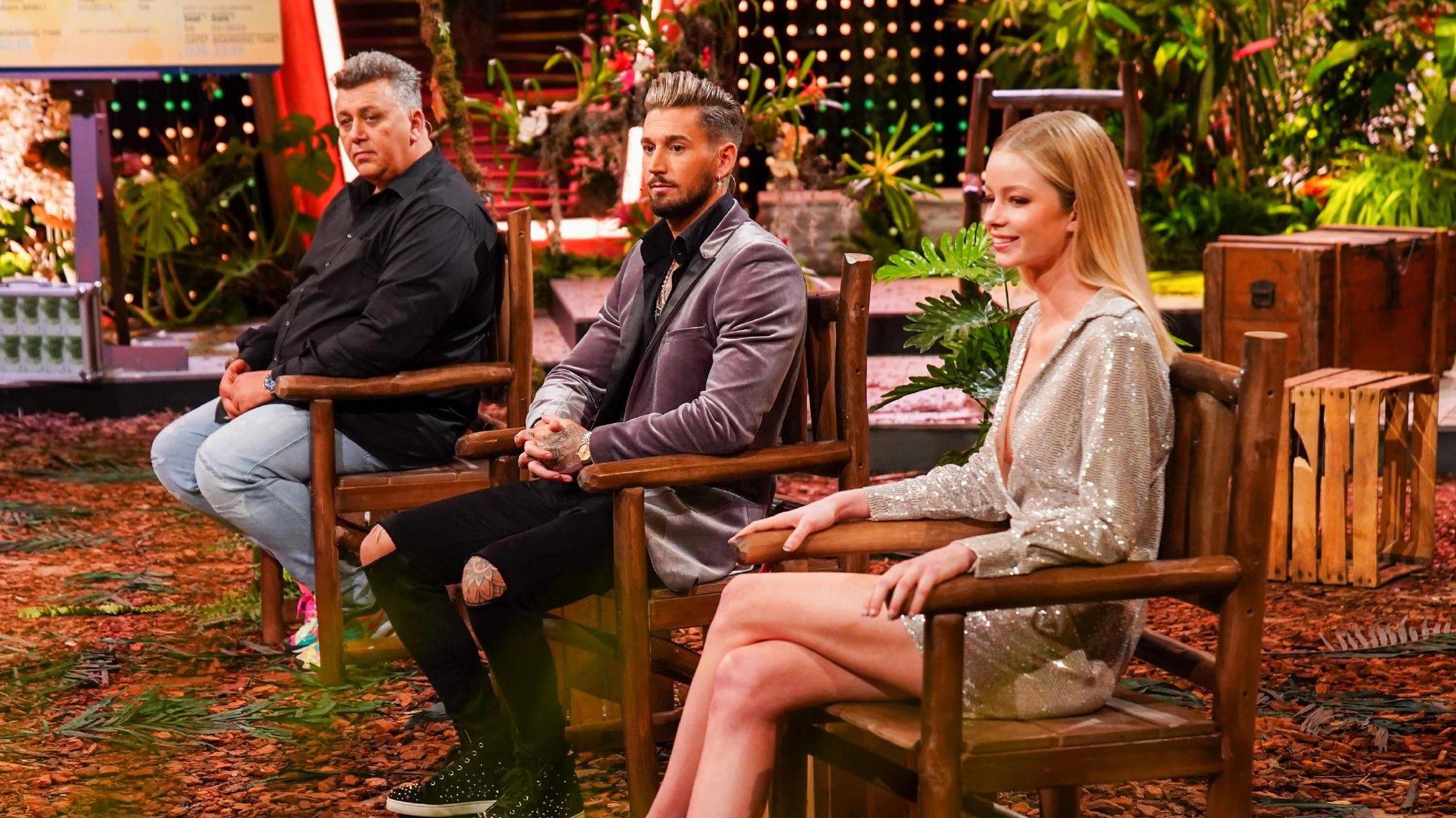 Dschungelshow (Tag 3, 17.1.2021): Frank, Mike, Zoe