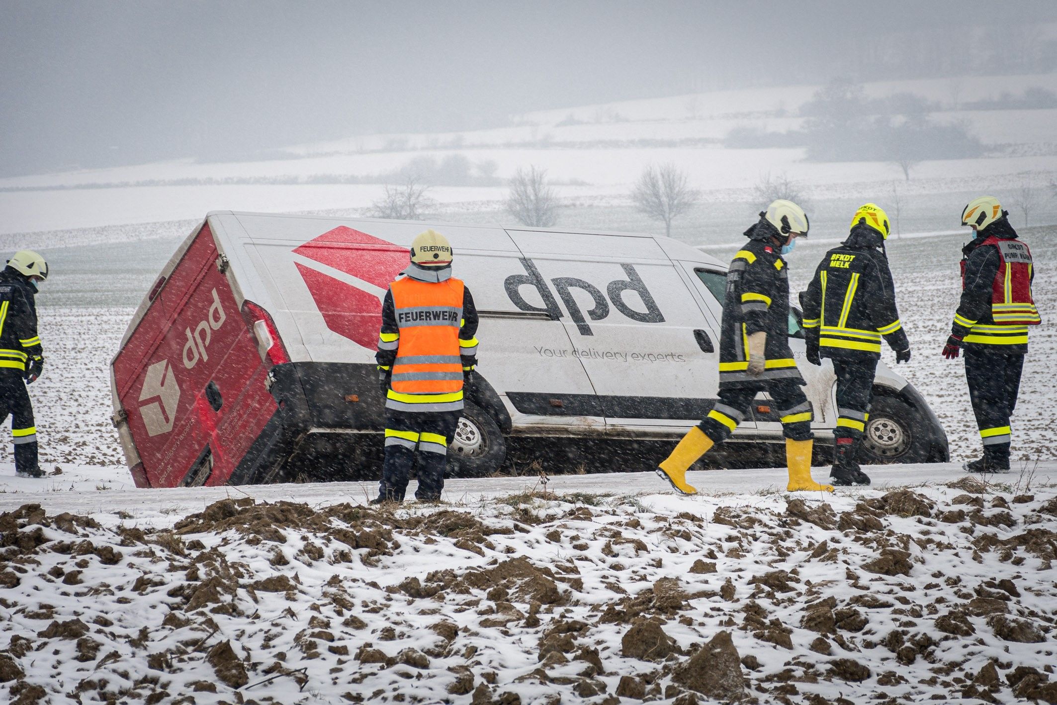Der Unfall in Böheimkirchen.