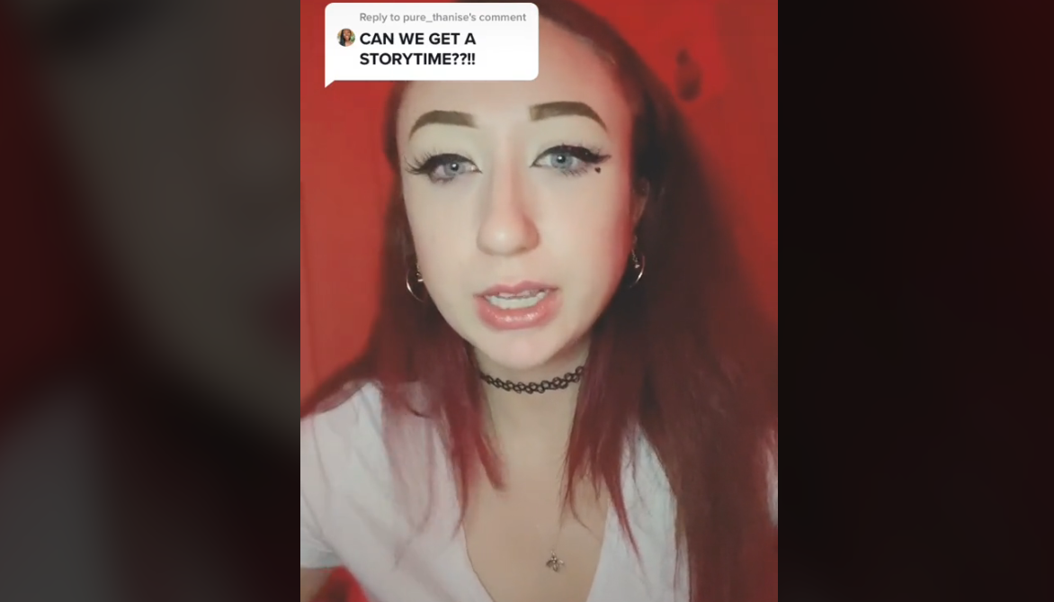 TikTok-Userin Hollynicoleeee_ geht mit der glitzernden Rache an ihrem Ex-Freund viral. 