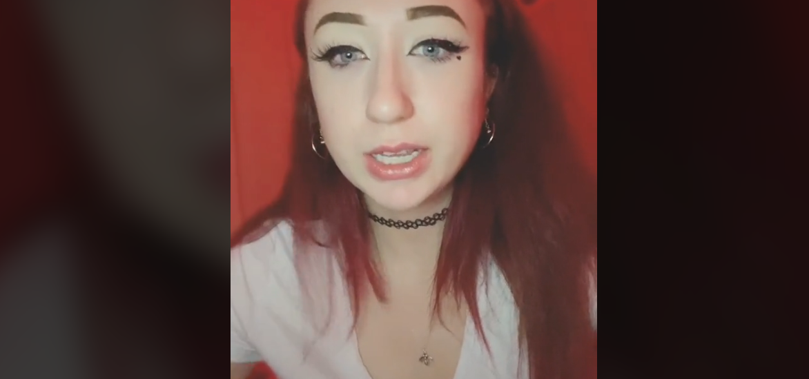TikTok-Userin Hollynicoleeee_ geht mit der glitzernden Rache an ihrem Ex-Freund viral. 