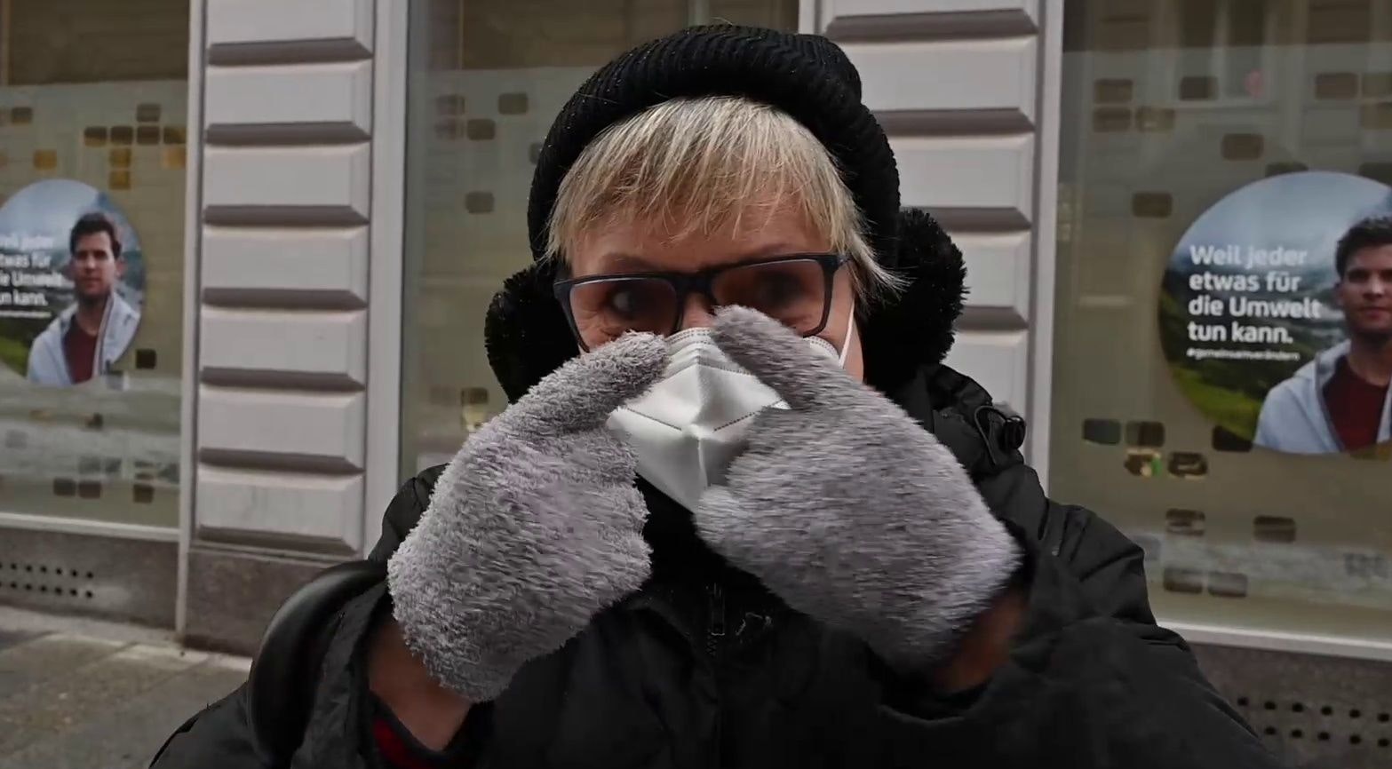 Manchen fällt mit FFP2-Masken das Atmen schwer.