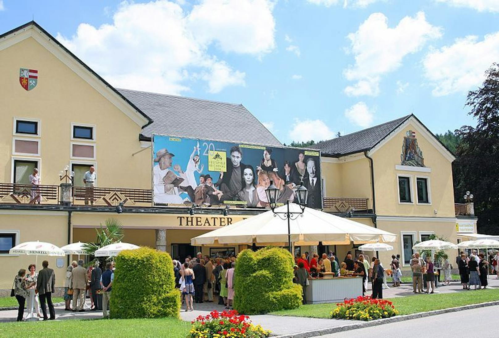 Das Theater in Reichenau.