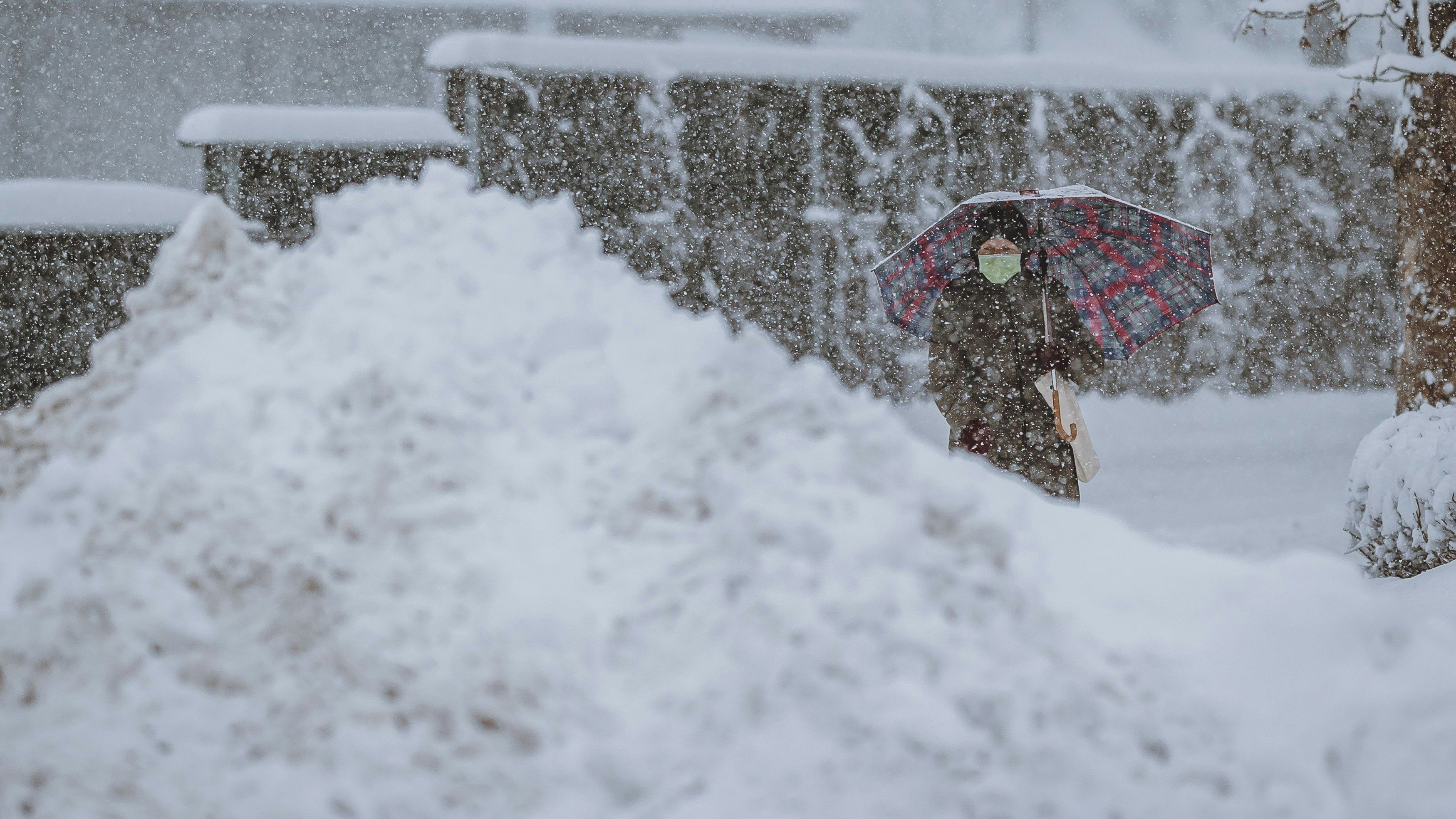 Schnee in Österreich