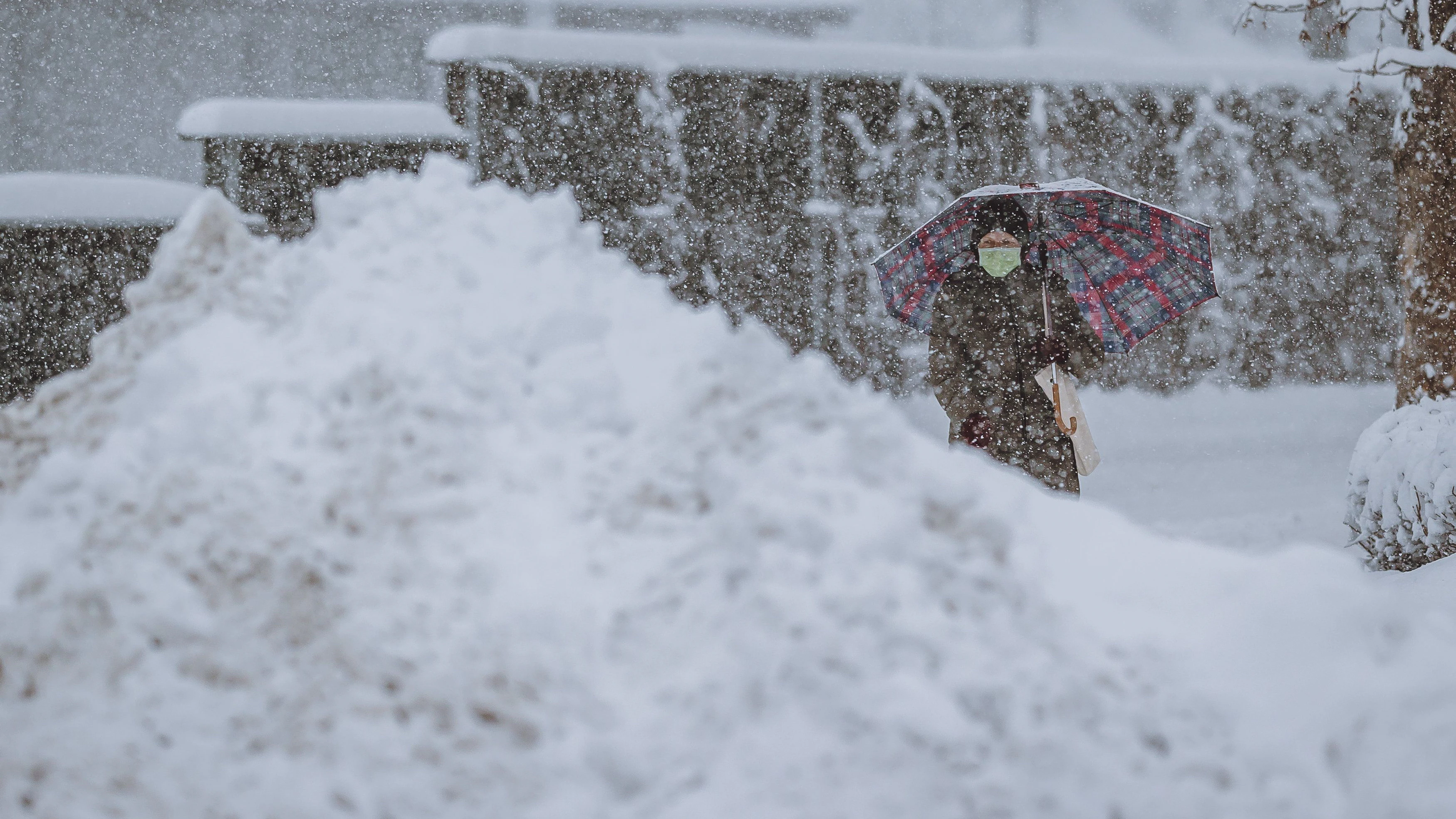 Schnee in Österreich