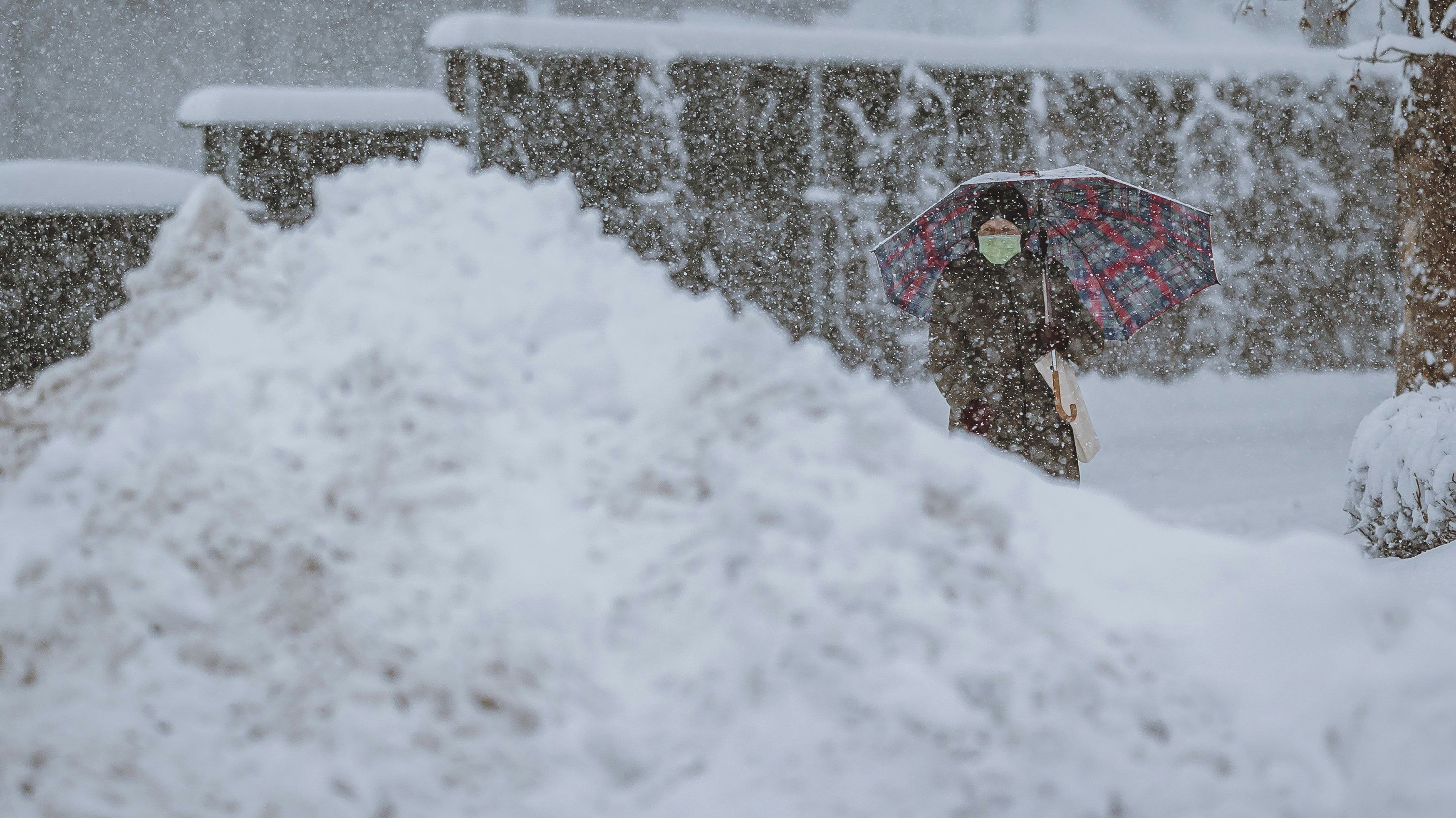 Schnee in Österreich