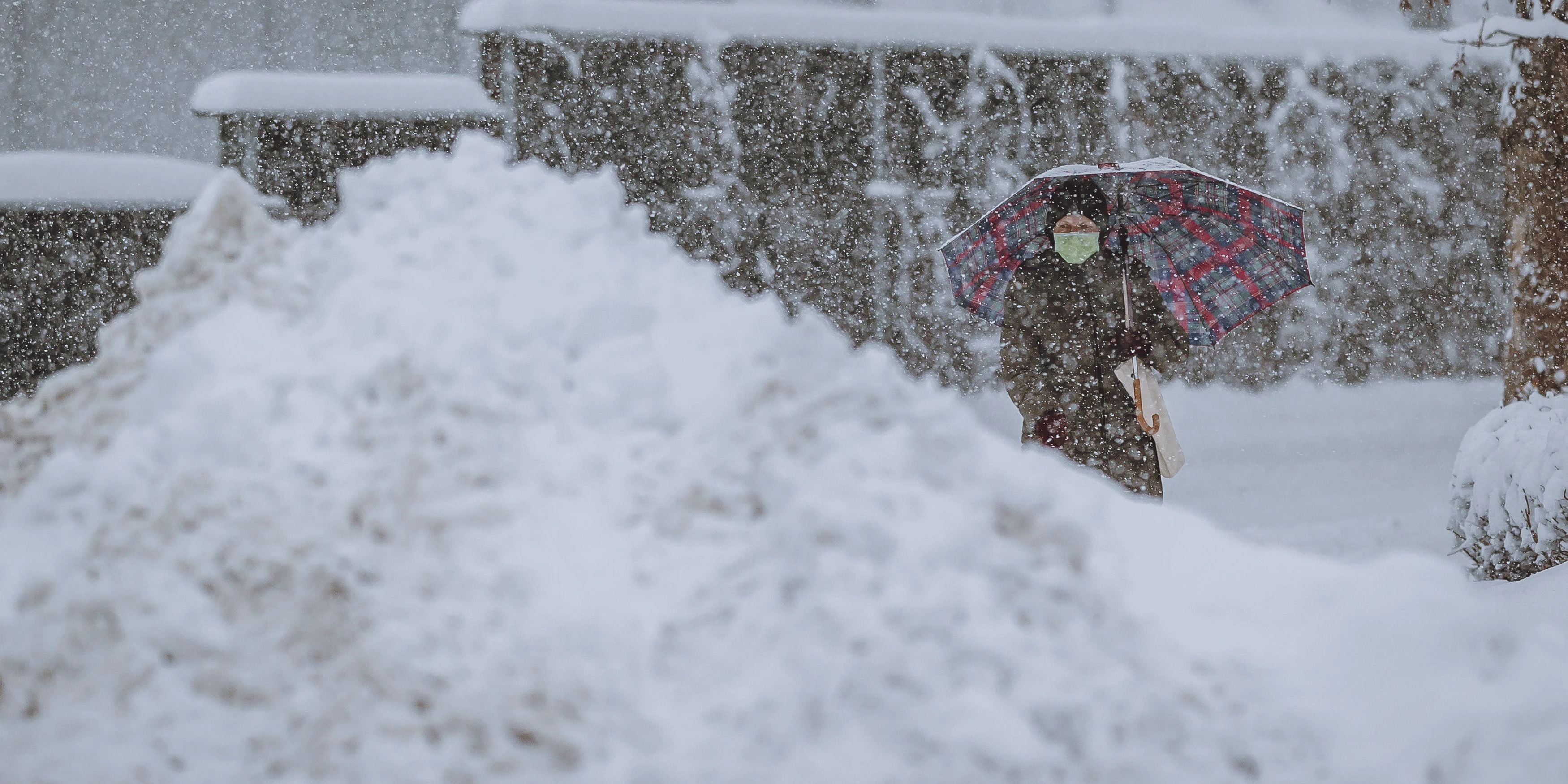Schnee in Österreich