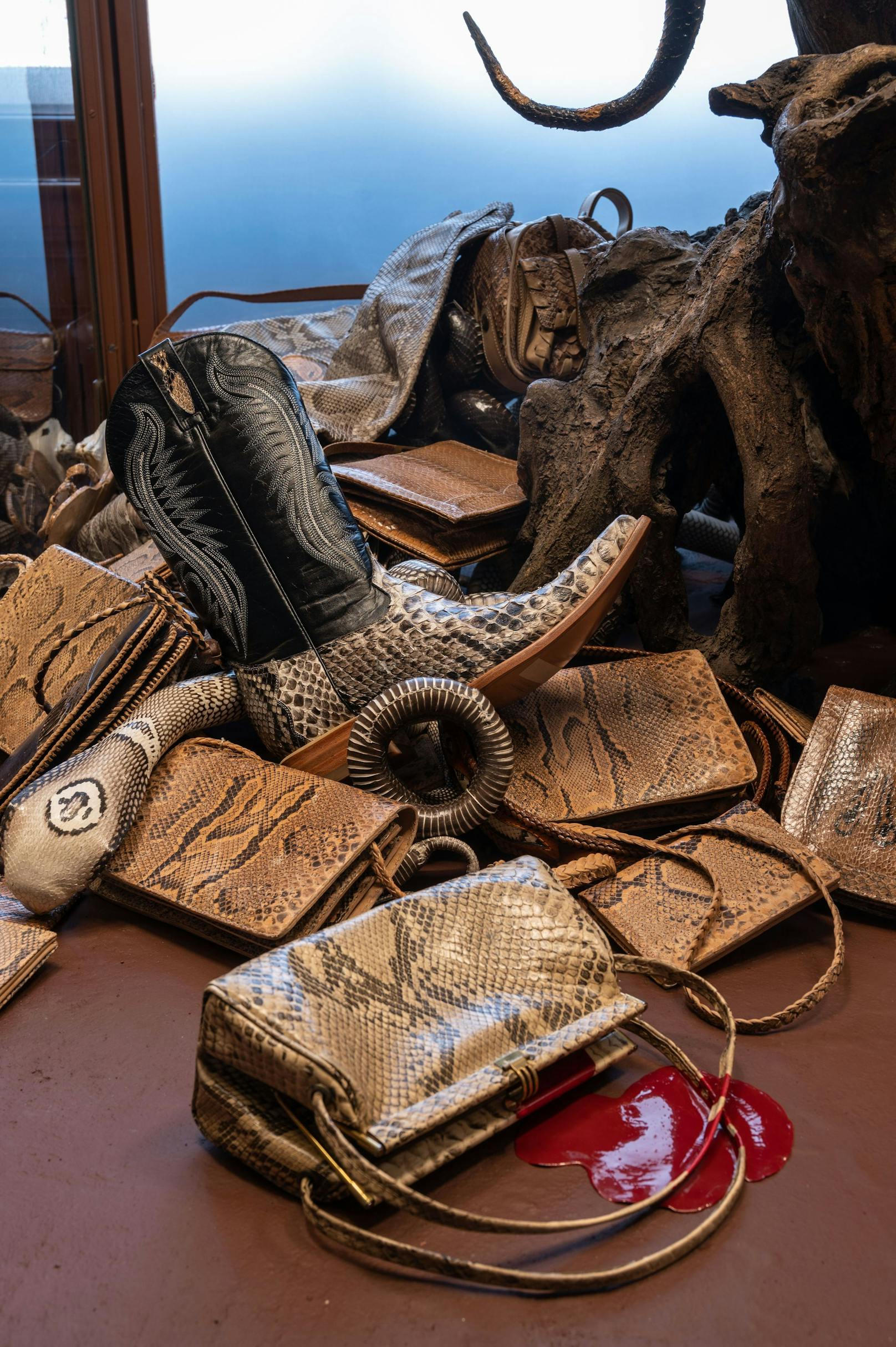 Das Naturhistorische Museum Wien widmet dem Thema nun eine Sondervitrine. Darin sind (sobald es Corona zulässt) typische Ledererzeugnisse wie Taschen, Börsen und Schuhe zu sehen.