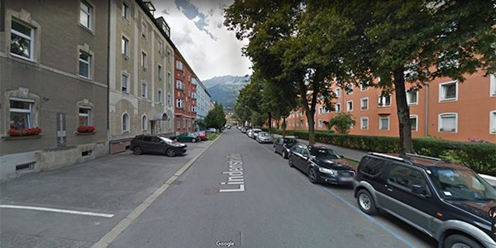 In der Innsbrucker Lindenstraße kam es zu dem Übergriff.
