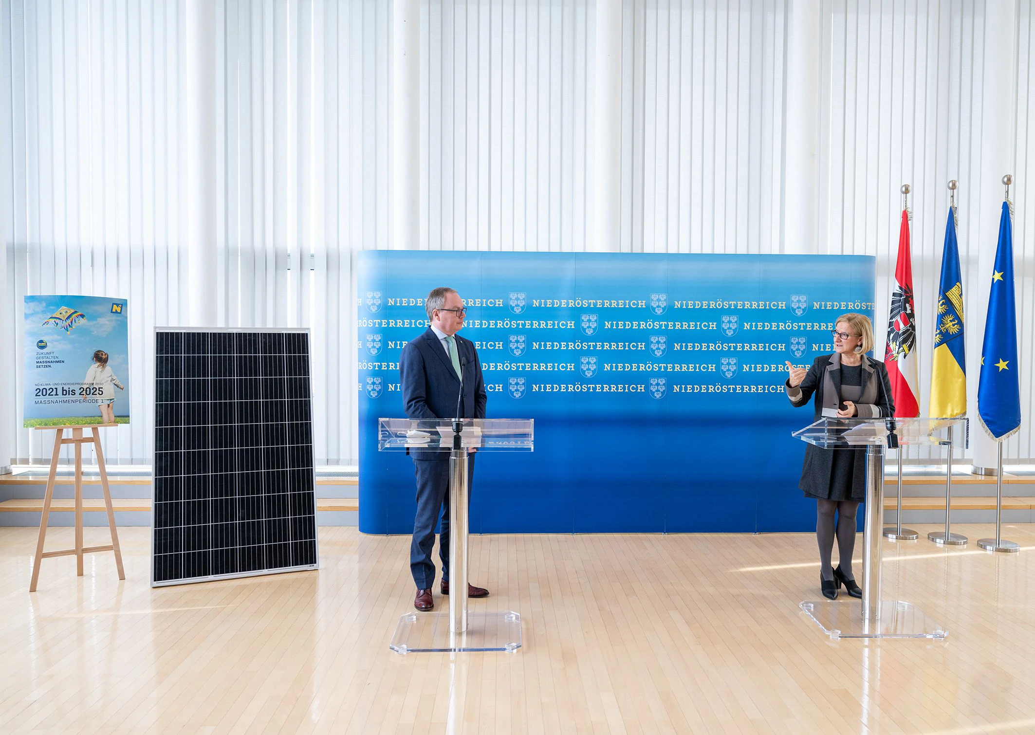 Die Pressekonferenz fand heute in St. Pölten statt.
