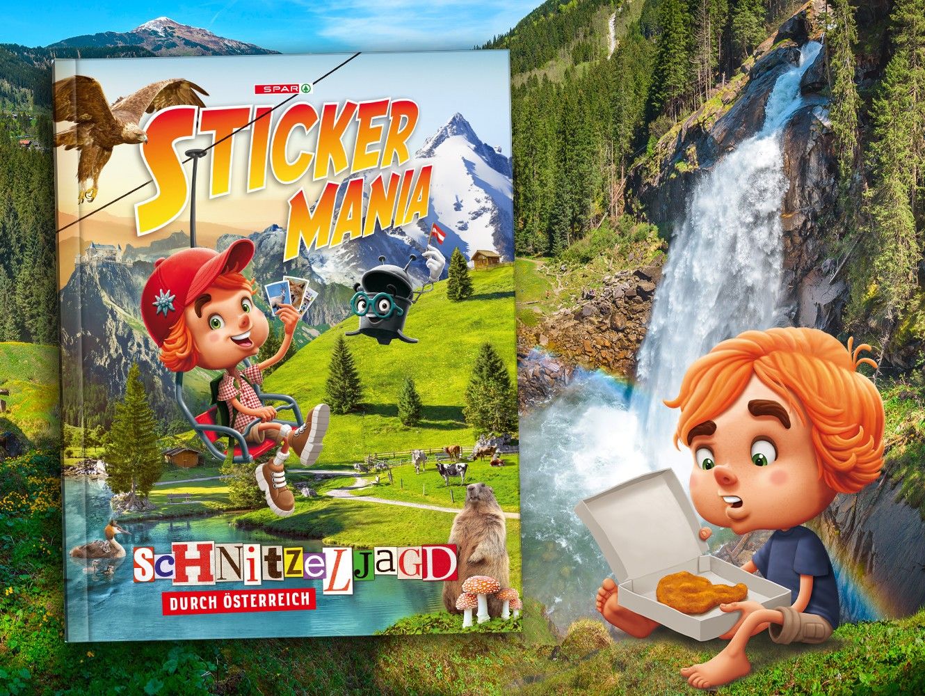 Stickermania "Schnitzeljagd durch Österreich"