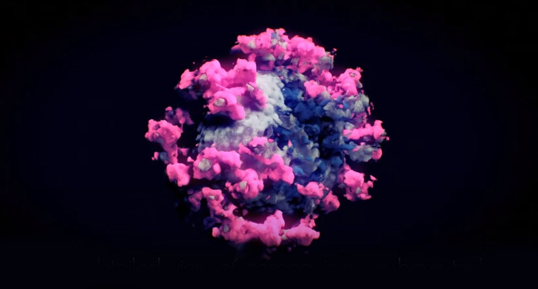 So sieht das Coronavirus wirklich aus.