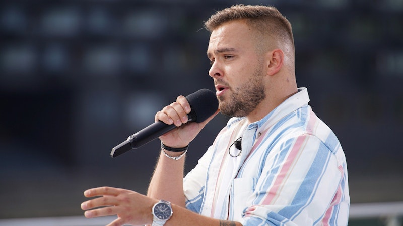 Kevin Jenewein (27) aus Sulzbach, Song: "Before You Go" von Lewis Capaldi
