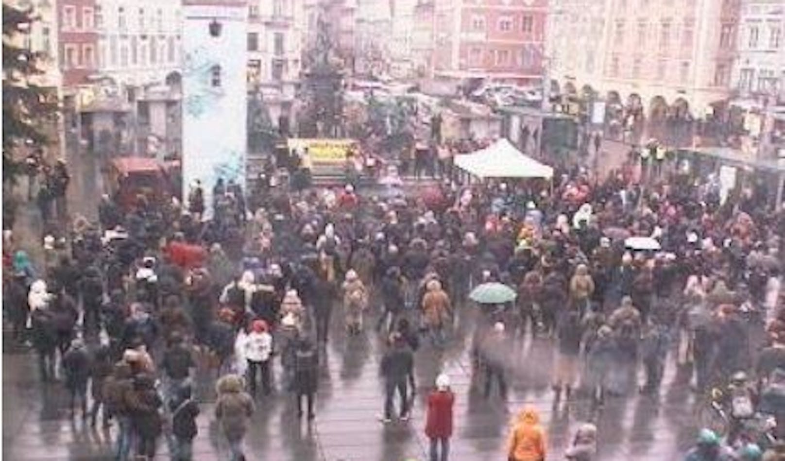 Am Samstag fand in Graz eine Demonstration gegen die Corona-Maßnahmen statt.