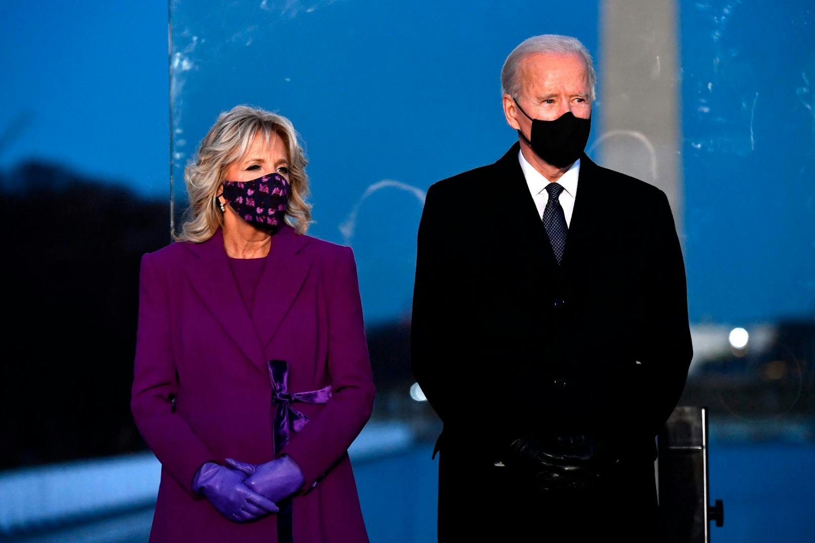 Jill Biden und der neue Präsident Joe.&nbsp;