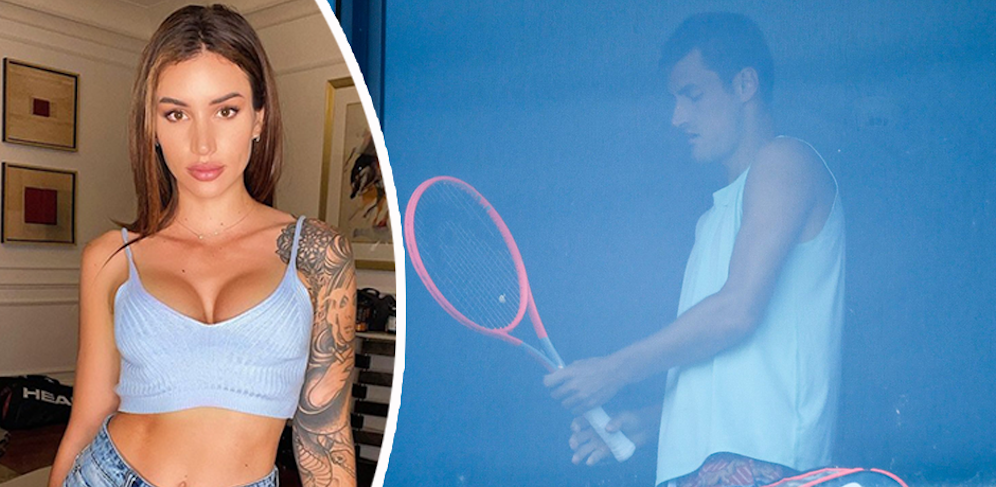 Vanessa Sierra ist mit Tennis-Profi Bernard Tomic in Quarantäne. 