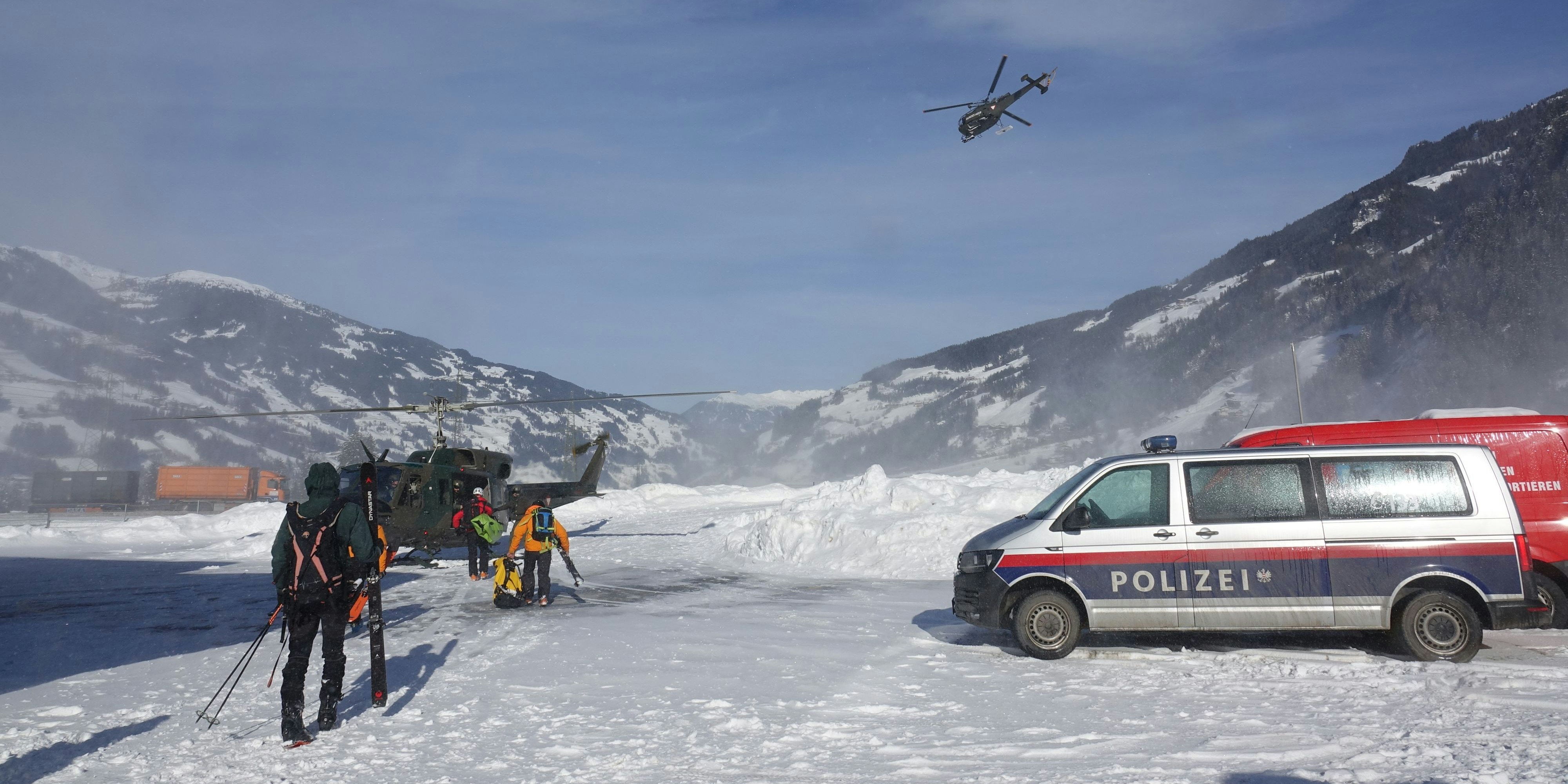 Lawinenabgang Schwendau