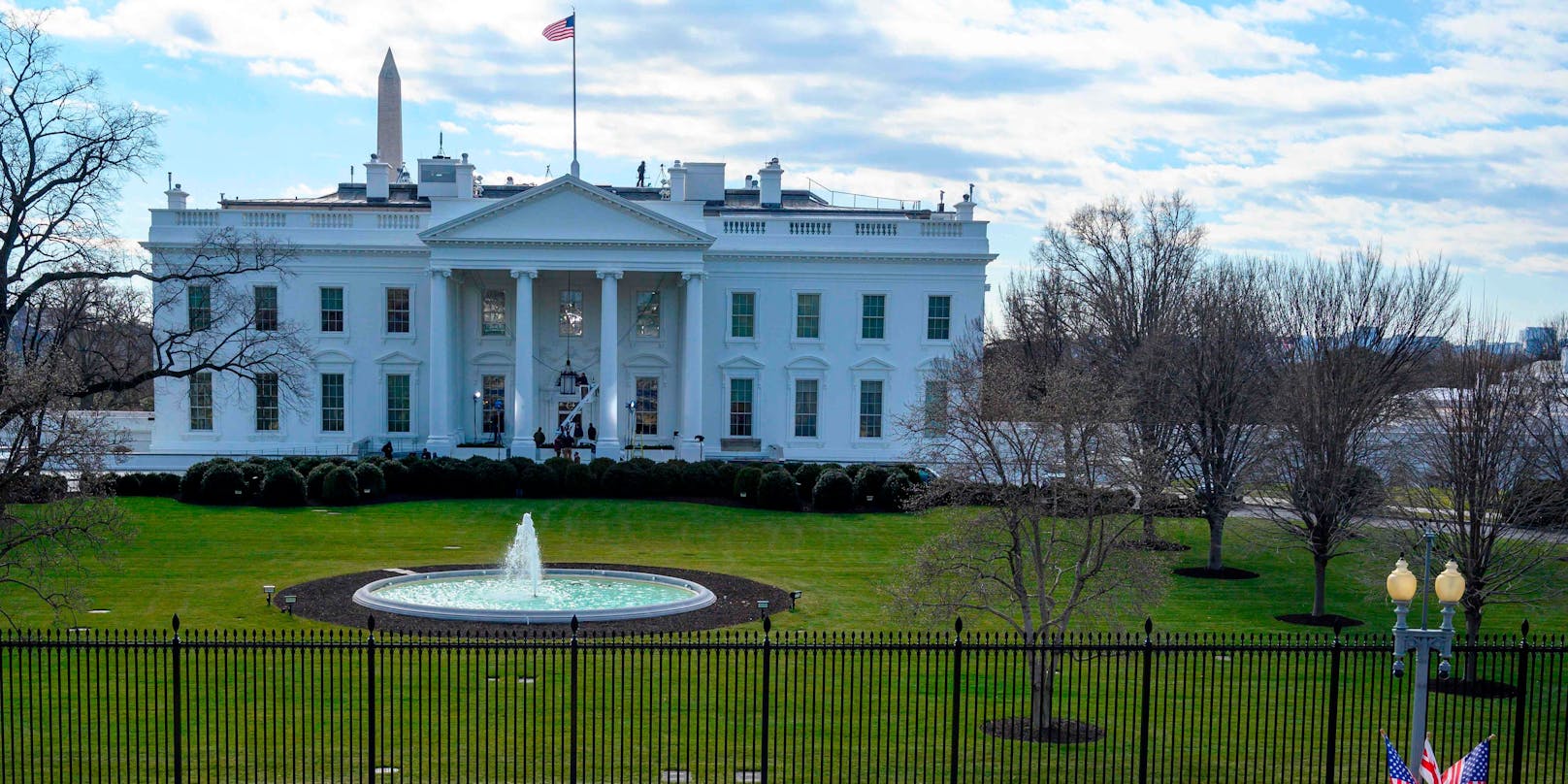 Das Weiße Haus: Die Trumps sind ausgezogen, Joe Biden wird am 20. Jänner neuer US-Präsident.