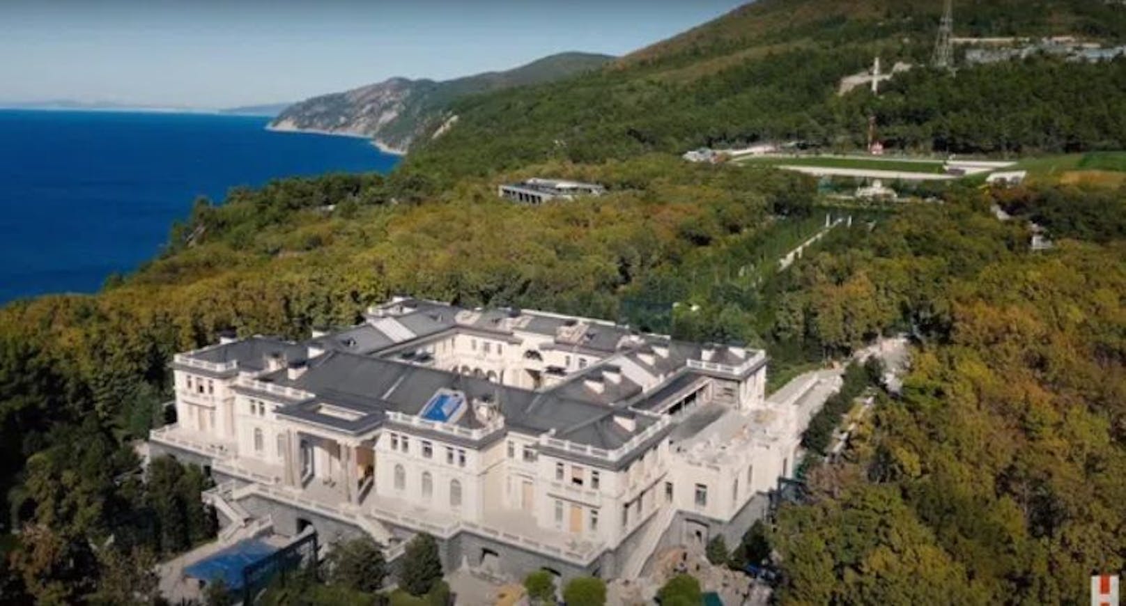 Das Anwesen rund um den "Putin-Palast" sei&nbsp;39 Mal so groß wie Monaco!