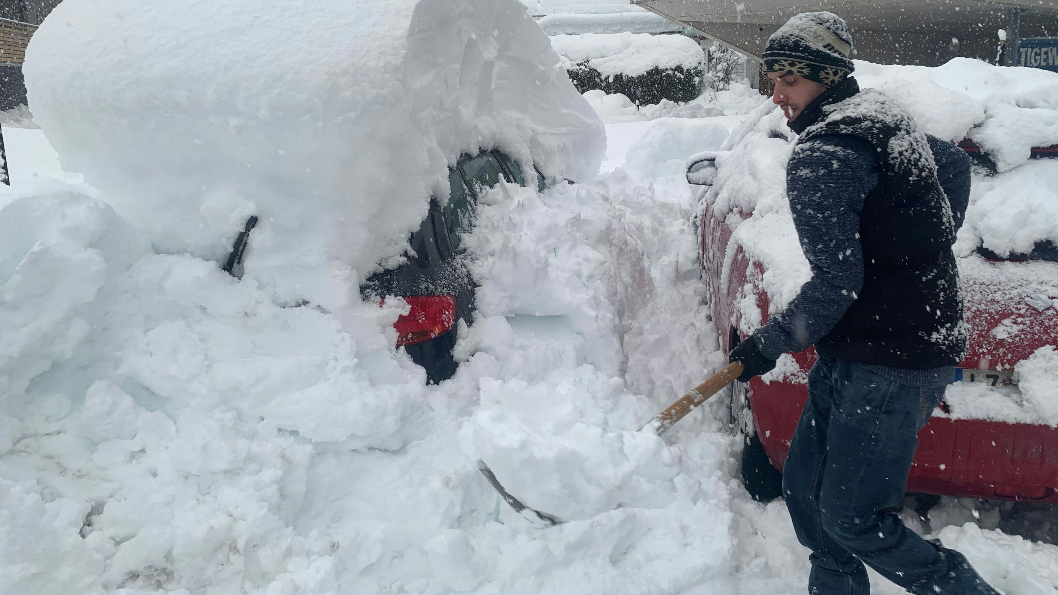 Archivbild: Extreme Schneefälle Anfang Dezember 2020 in Osttirol