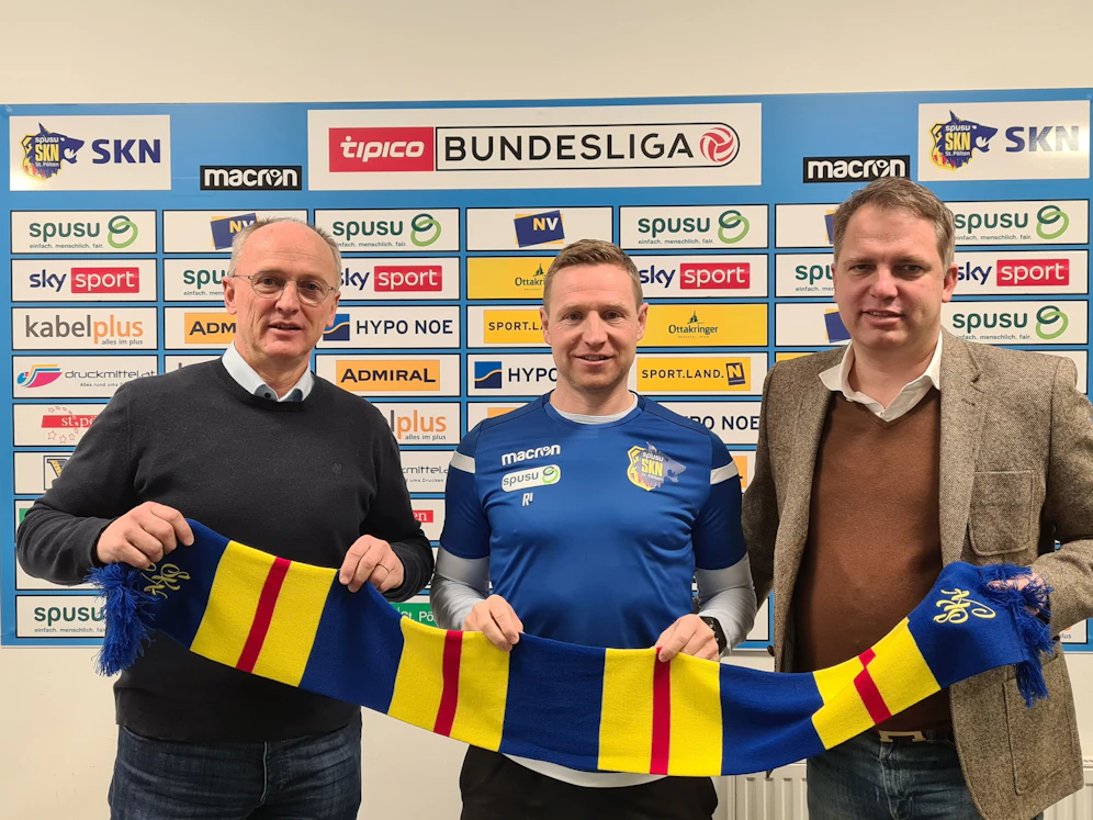 Robert Ibertsberger bleibt in St. Pölten. 