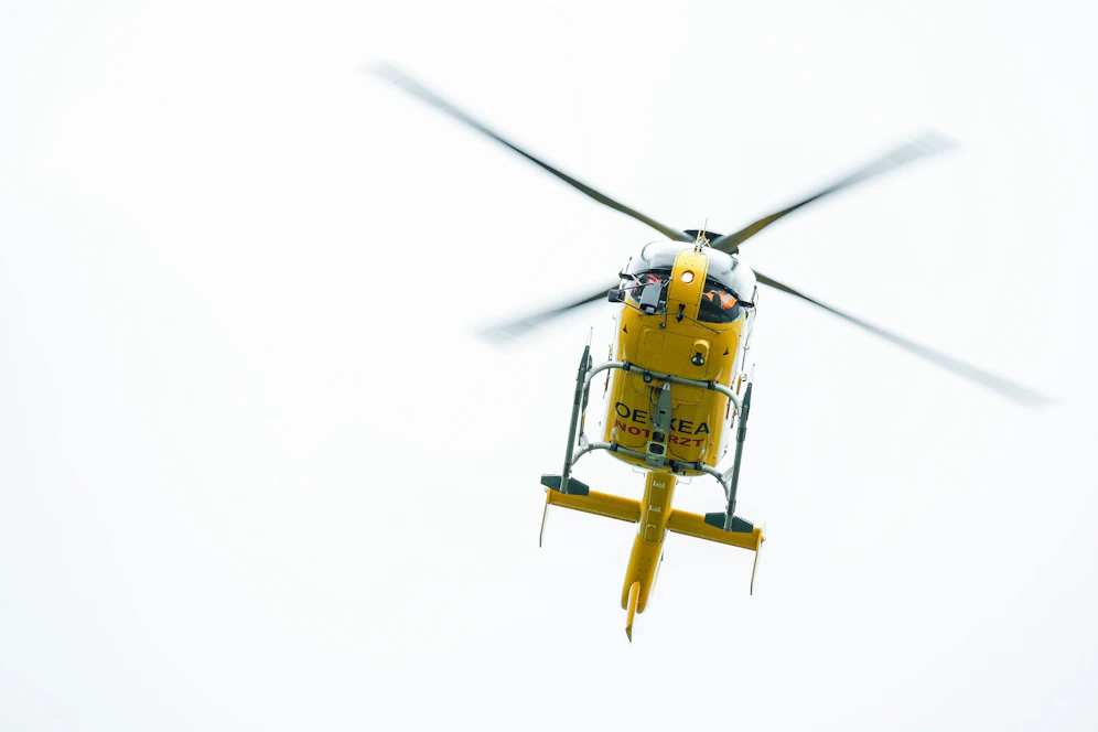 Der Rettungshubschrauber&nbsp;Christophorus 14.