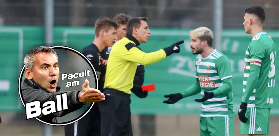 Peter Pacult sieht die Sperre für Taxi Fountas mehr als gerechtfertigt. 