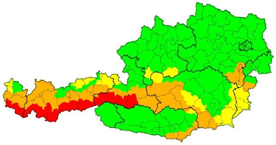 Aktuelle Wetter-Warnung