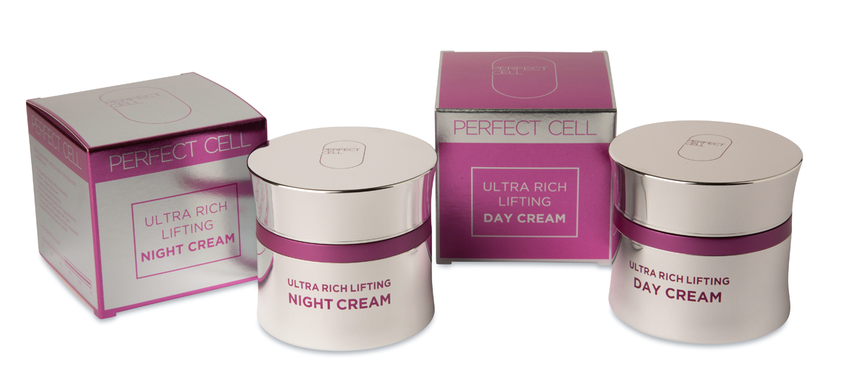 PERFECT CELL Kosmetika verzichtet weitgehend auf Stoffe wie Mineralöle und Parabene sowie Tierversuche.